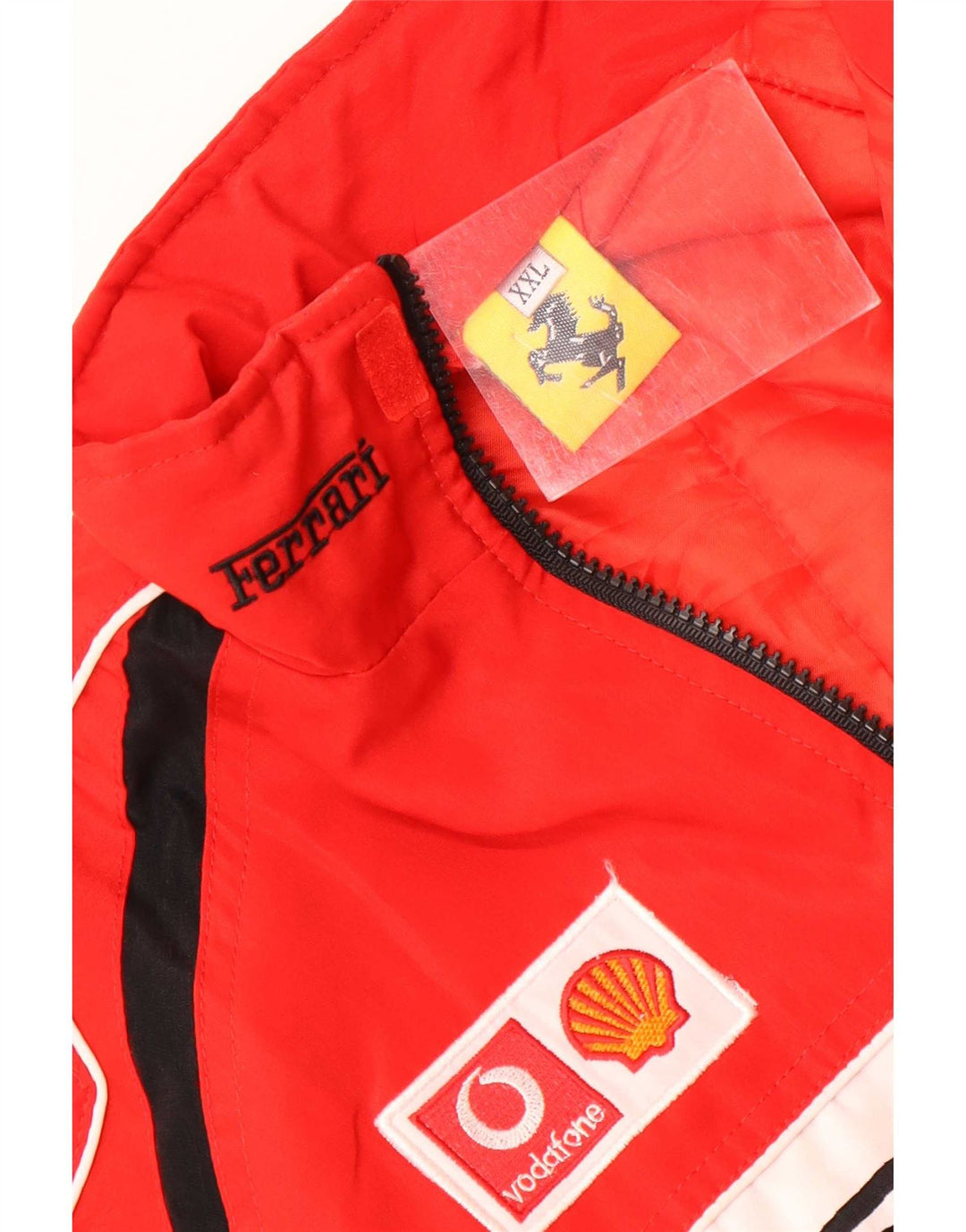 Ferrari Bomberjacke mit Grafik für Jungen, 11–12 Jahre, 2XL, Rot, Farbblock
