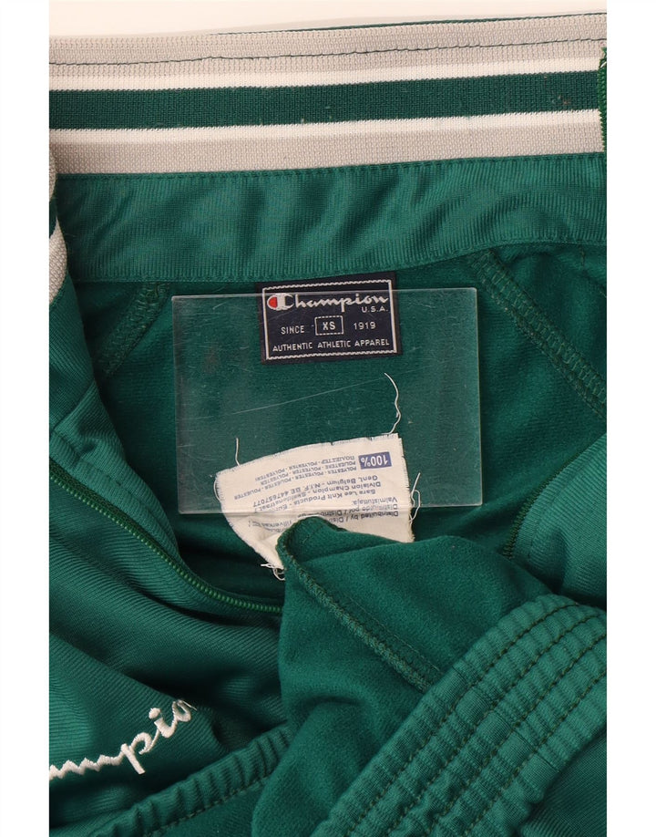 Champion Herren-Trainingsanzugoberteil, XS, grünes Polyester