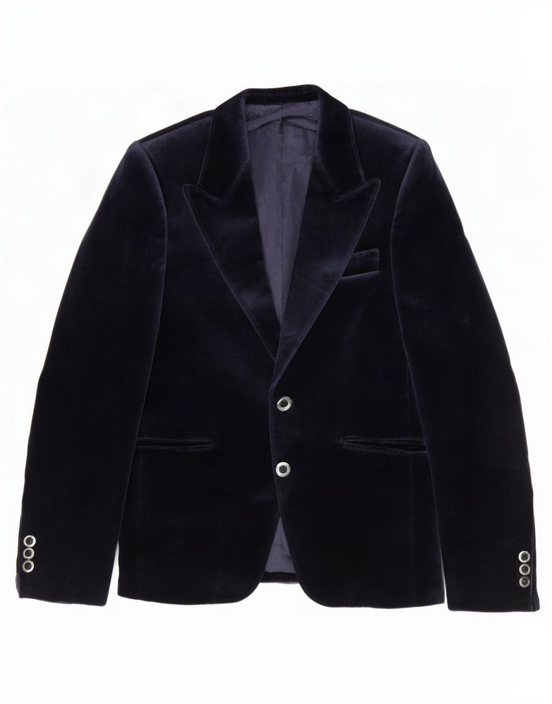 Palomino Jungen-Blazer mit 2 Knöpfen, 11–12 Jahre, marineblaue Baumwolle