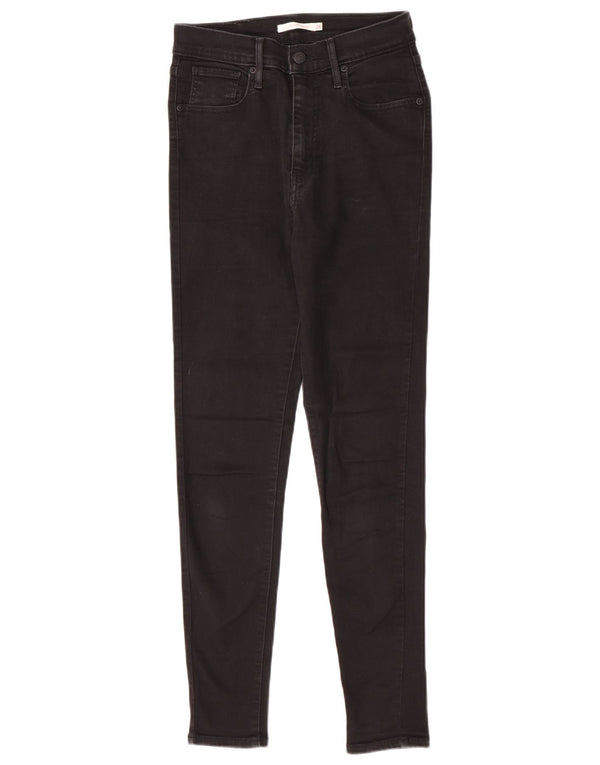 Levi's Damen Skinny Jeans W28 L30 Schwarze Baumwolle
