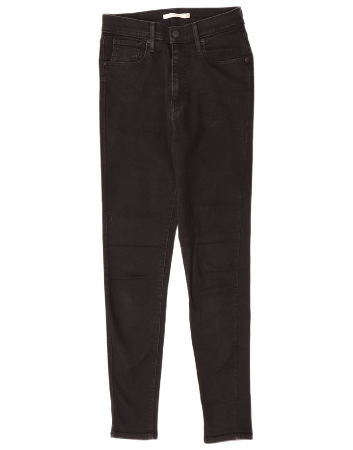 Levi's Damen Skinny Jeans W28 L30 Schwarze Baumwolle