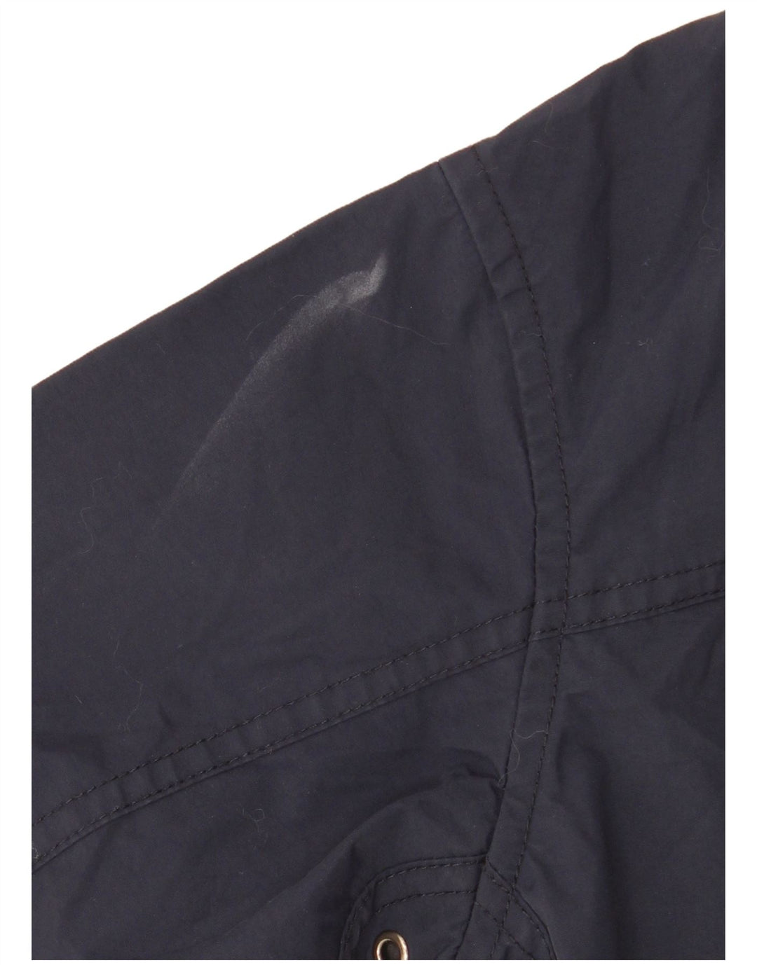 Napapijri Jungen-Regenjacke mit Kapuze, 9–10 Jahre, marineblaues Polyamid