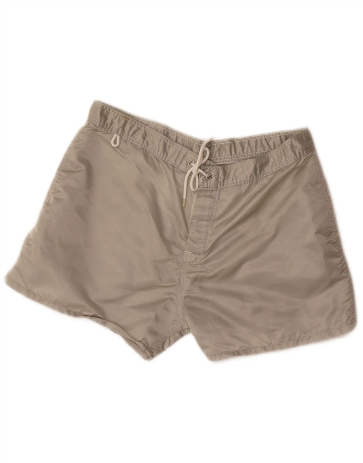 Sundek Herren-Badeshorts, groß, aus grauem Nylon