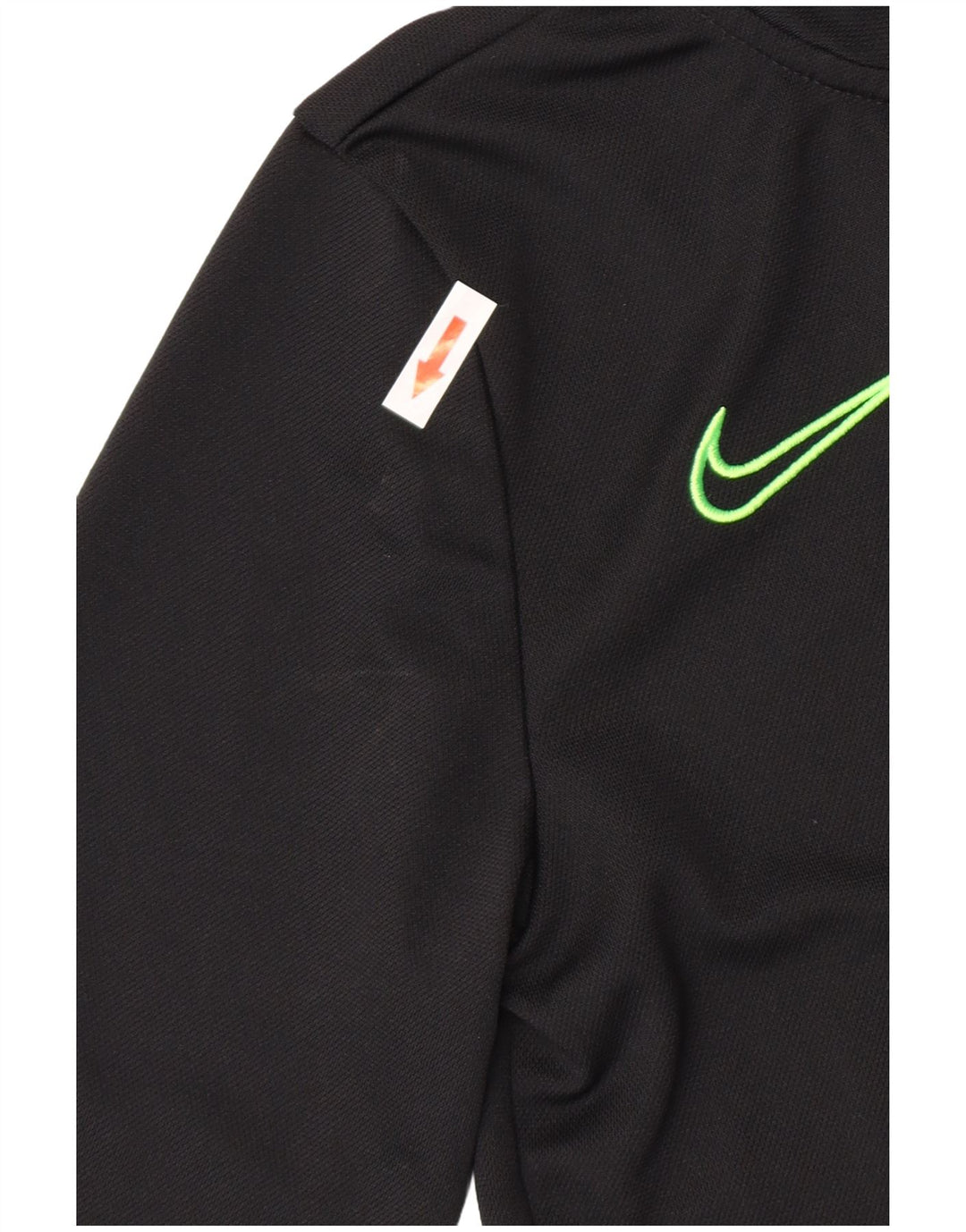 Nike Jungen-Trainingsanzug-Top-Jacke, 10–11 Jahre, mittelgroßes schwarzes Polyester