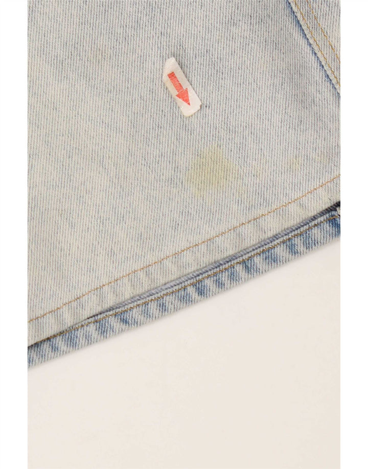 Mason's Damen-Jeansrock W28 Mittelblau