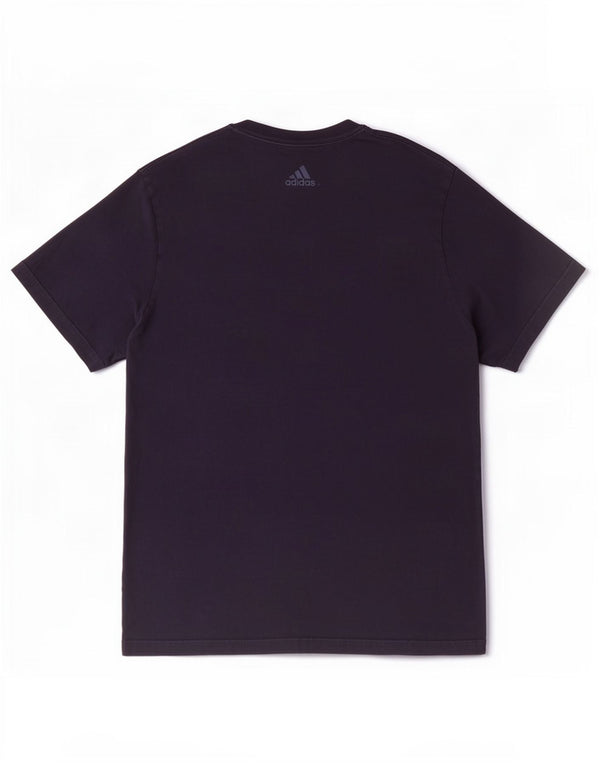 Adidas Herren Grafik T-Shirt Top 2XL Marineblau Baumwolle