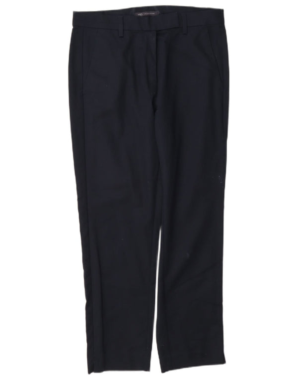 Marks & Spencer Damen-Chinohose „Regulär“, Gr. 10, Größe S, W27, L26, Marineblau