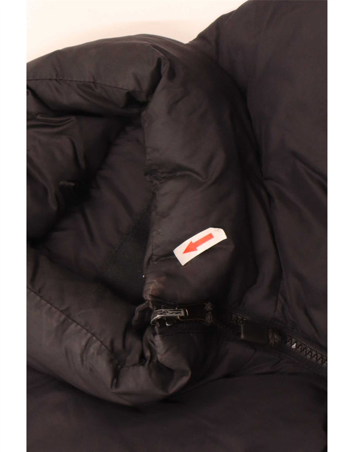 The North Face Herren Wattierte Weste UK 38 Mittelschwarzes Nylon