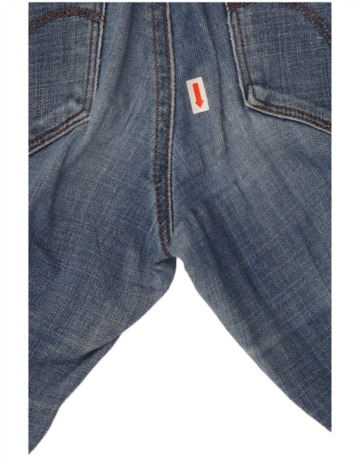 LEVI'S Damen Slim Fit Bootcut-Jeans W26 L32 Blaue Baumwolle
