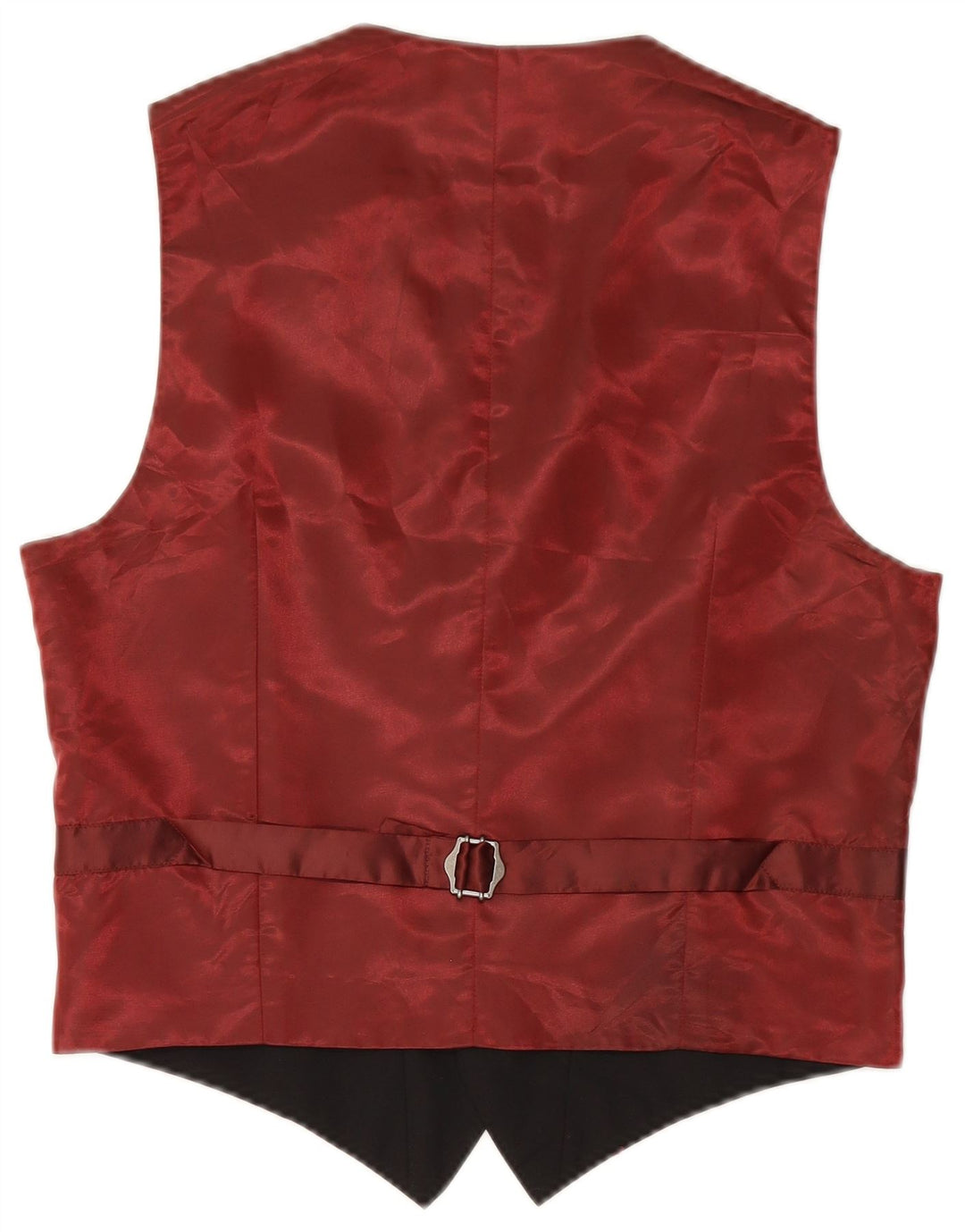 Marks & Spencer Herrenweste, klein, schwarze Wolle im Colourblock-Stil