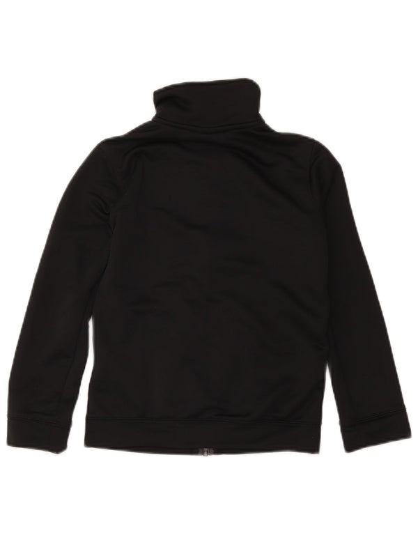 Nike Jungen-Trainingsanzugoberteil, Jacke, 8–9 Jahre, Größe S, Schwarz, Polyester