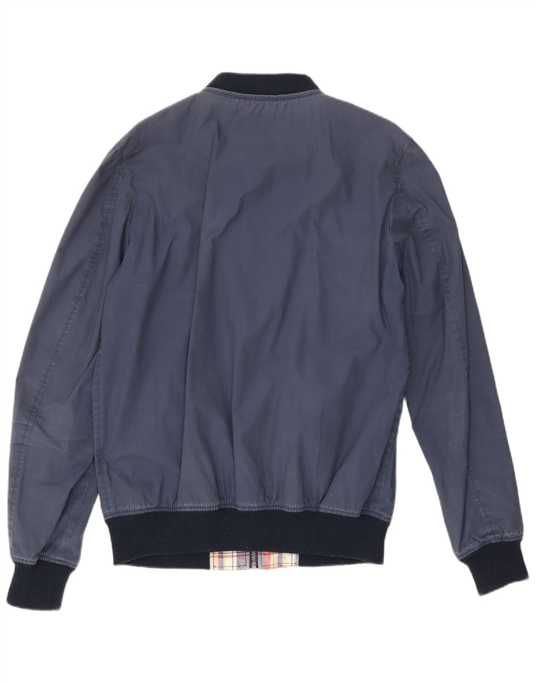 Tommy Hilfiger Herren Bomberjacke UK 38 Medium Navy Blue Colourblock