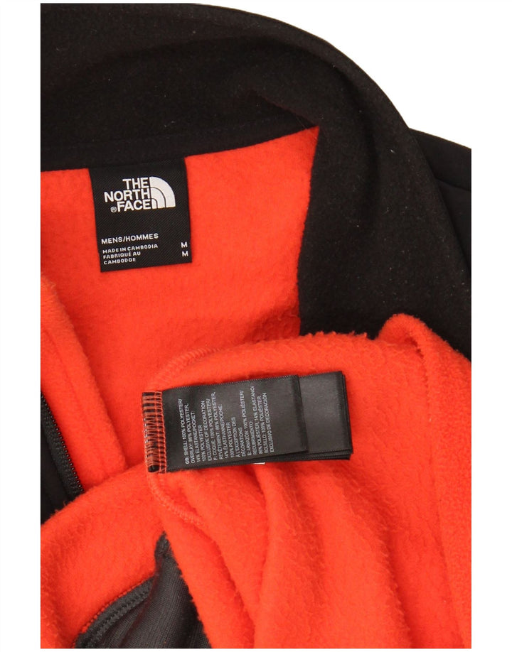 THE NORTH FACE Herren Fleecejacke UK 38 Mittelorange Farbblock