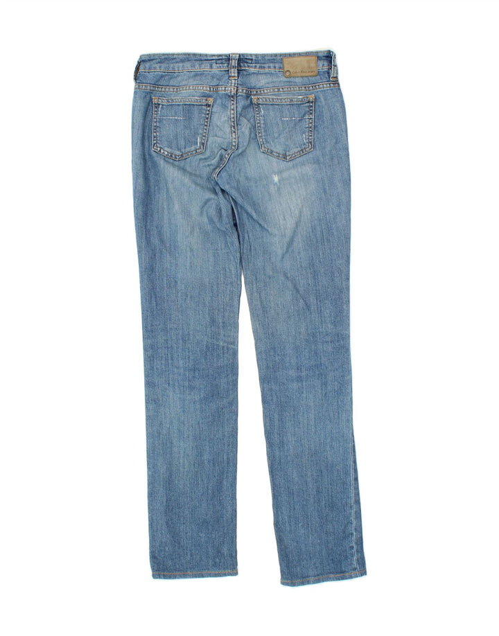 CALVIN KLEIN Womens Slim Jeans W27 L34 Blue Cotton Vintage Calvin Klein and Second-Hand Calvin Klein from Messina Hembry 