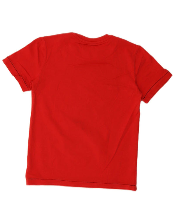 La Martina Jungen-T-Shirt mit Grafik, 9–10 Jahre, Rot