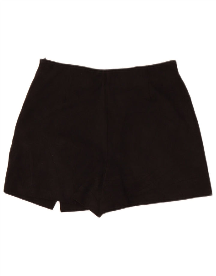 Zara Damen Skort UK 12 Medium Schwarz