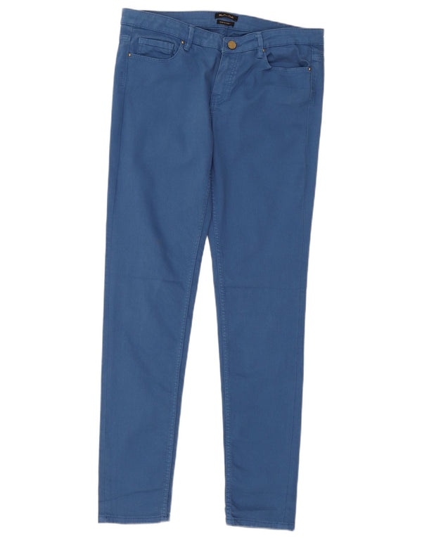 Massimo Dutti Damen Skinny Jeans EU 40 Medium W30 L29 Blaue Baumwolle