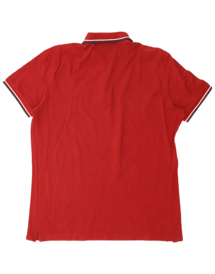 DIADORA Herren-Poloshirt 2XL, kastanienbraune Baumwolle