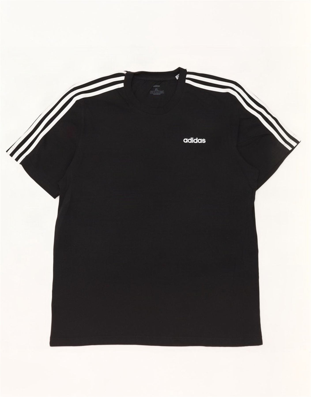 Adidas Herren T-Shirt Top XL Schwarz Baumwolle