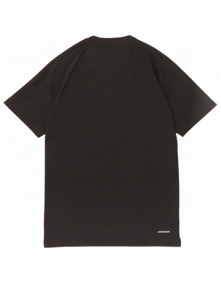Adidas Herren Aeroready T-Shirt Top Small Schwarz Polyester