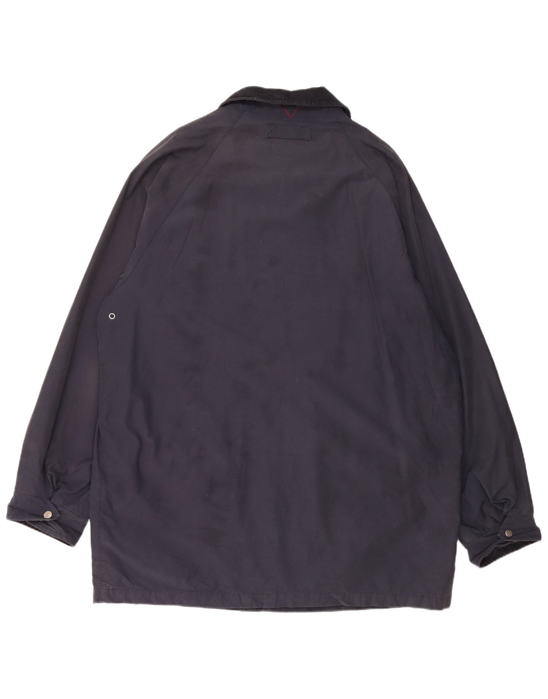 VINTAGE Herren Windjacke UK 44 2XL Marineblaue Baumwolle