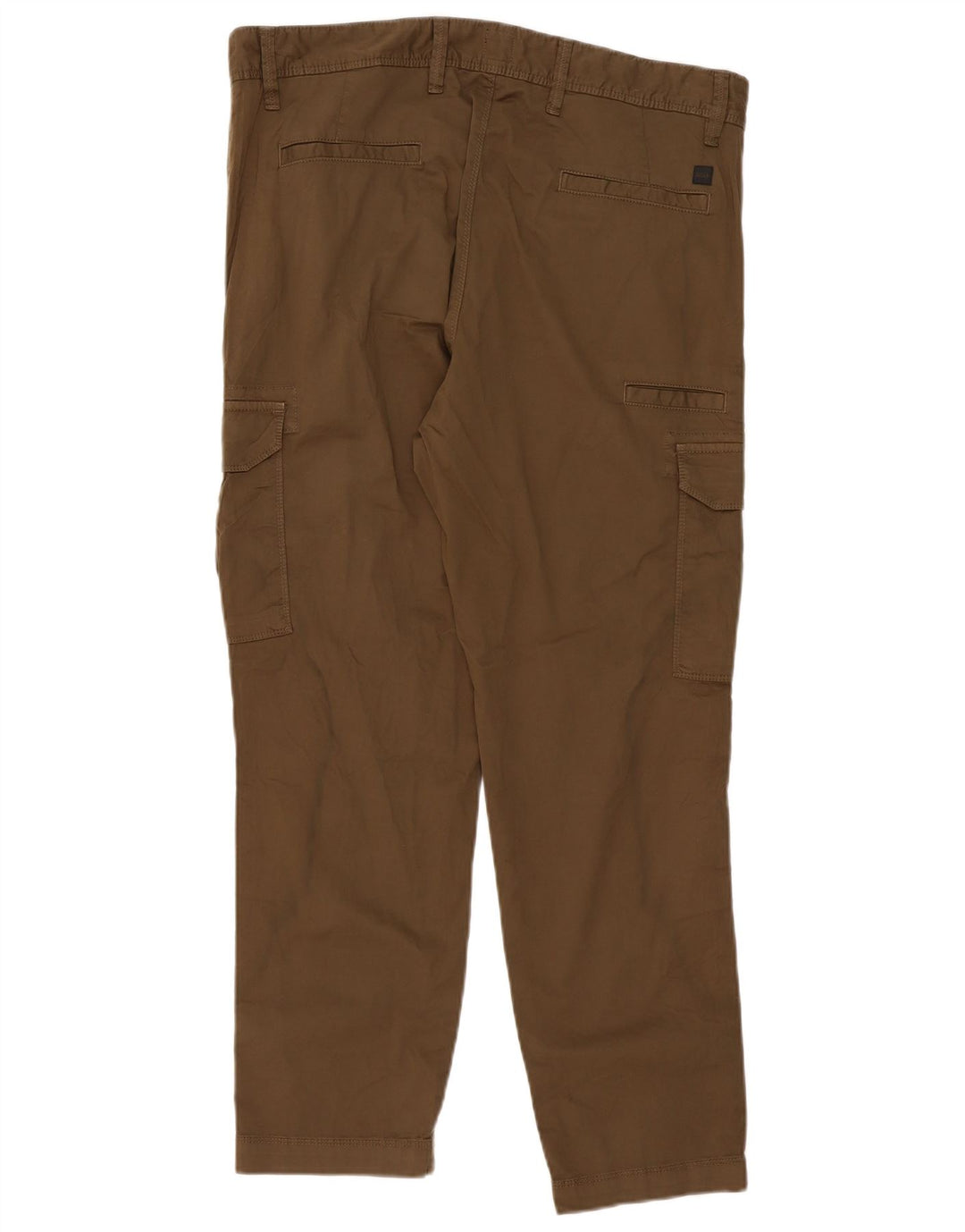 Hugo Boss Herren Slim Cargohose W36 L29 Khaki Baumwolle