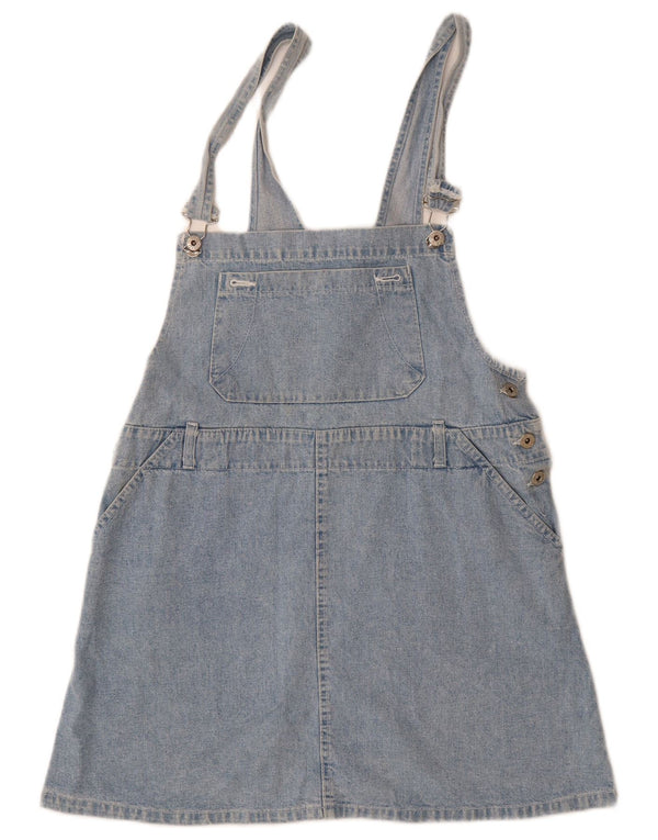 VINTAGE Latzhosen-Jeansrock für Mädchen, 15–16 Jahre, W34, Blau