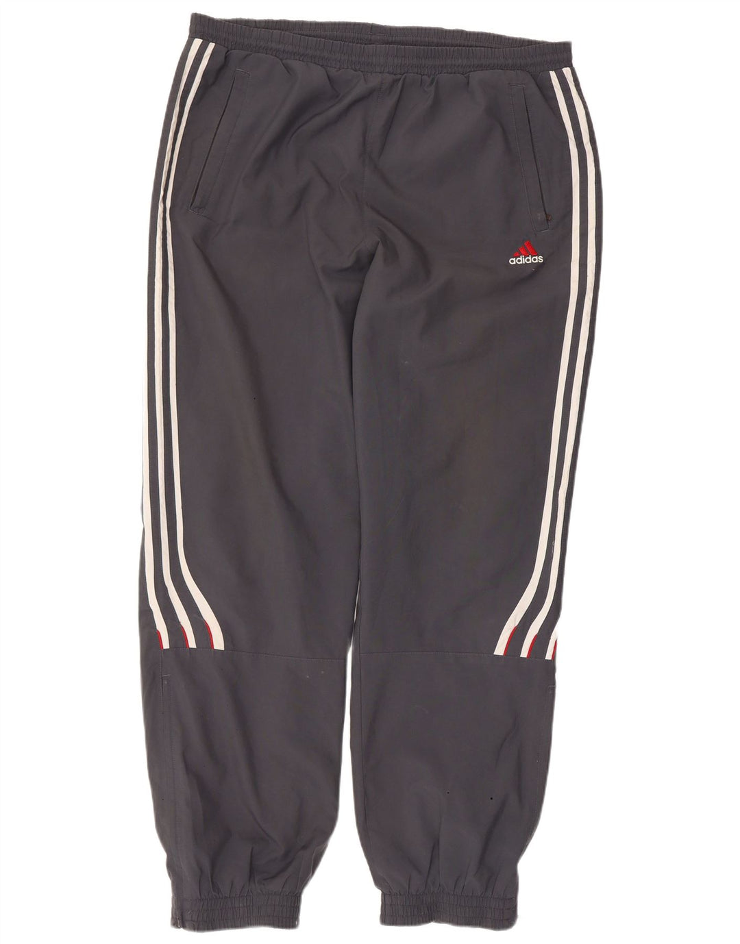 Adidas Herren Trainingshose Jogger UK 46/48 XL Grau Polyester