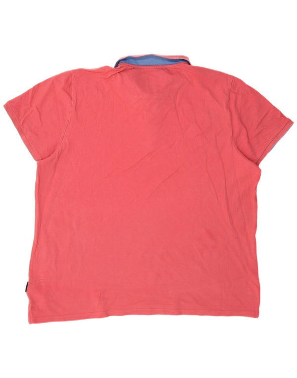 Joules Herren Poloshirt 2XL Rosa Baumwolle