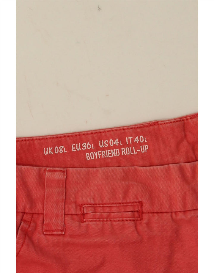 GAP Damen Khakis Chinoshorts UK 8 Small W32 Rot