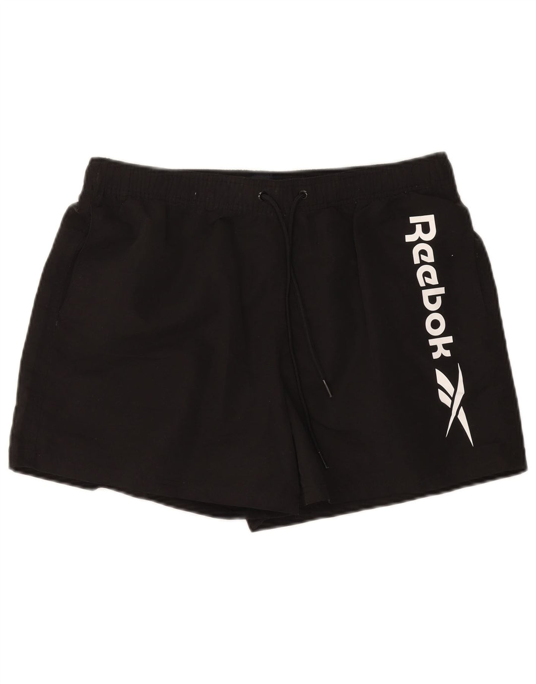 Reebok Herren Graphic Sport Shorts Large Schwarz Polyester