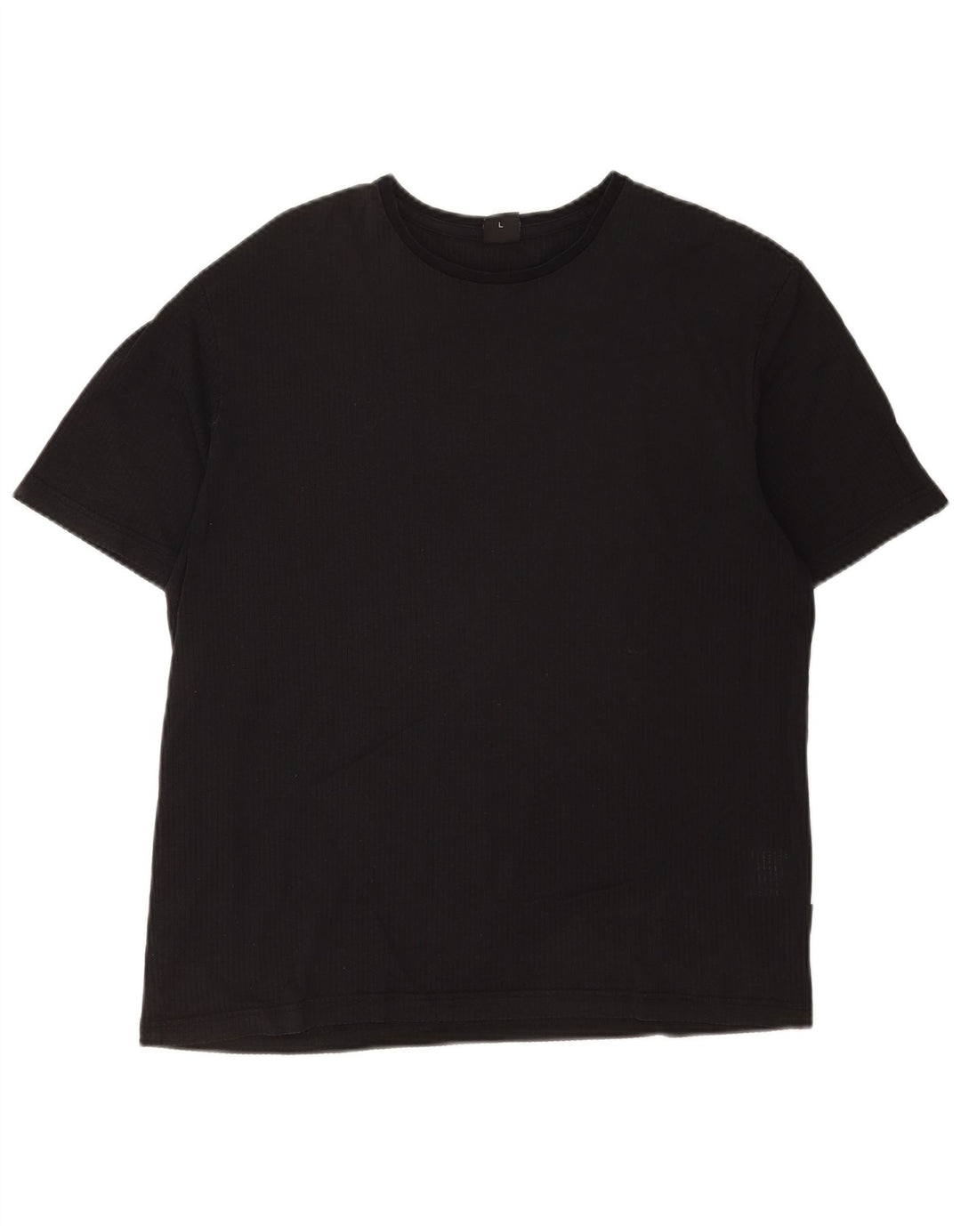 Hugo Boss Herren T-Shirt Top Large Schwarz Baumwolle