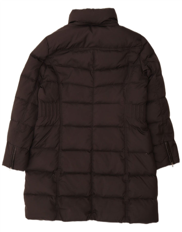 Esprit Damen Wattierter Mantel UK 16 Large Schwarz Polyester