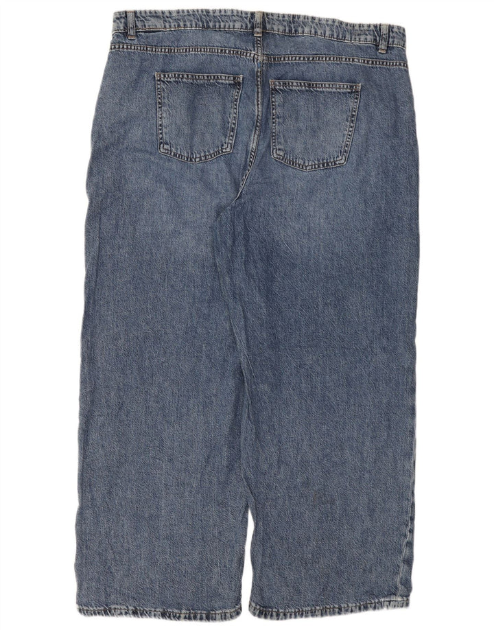 Marks & Spencer Damen Straight Jeans W40 L28 Blau