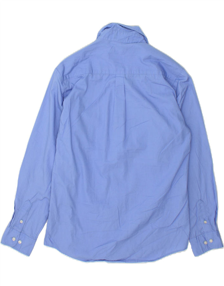 CHAPS Boys Shirt 15-16 Years Blue Cotton Vintage Chaps and Second-Hand Chaps from Messina Hembry 