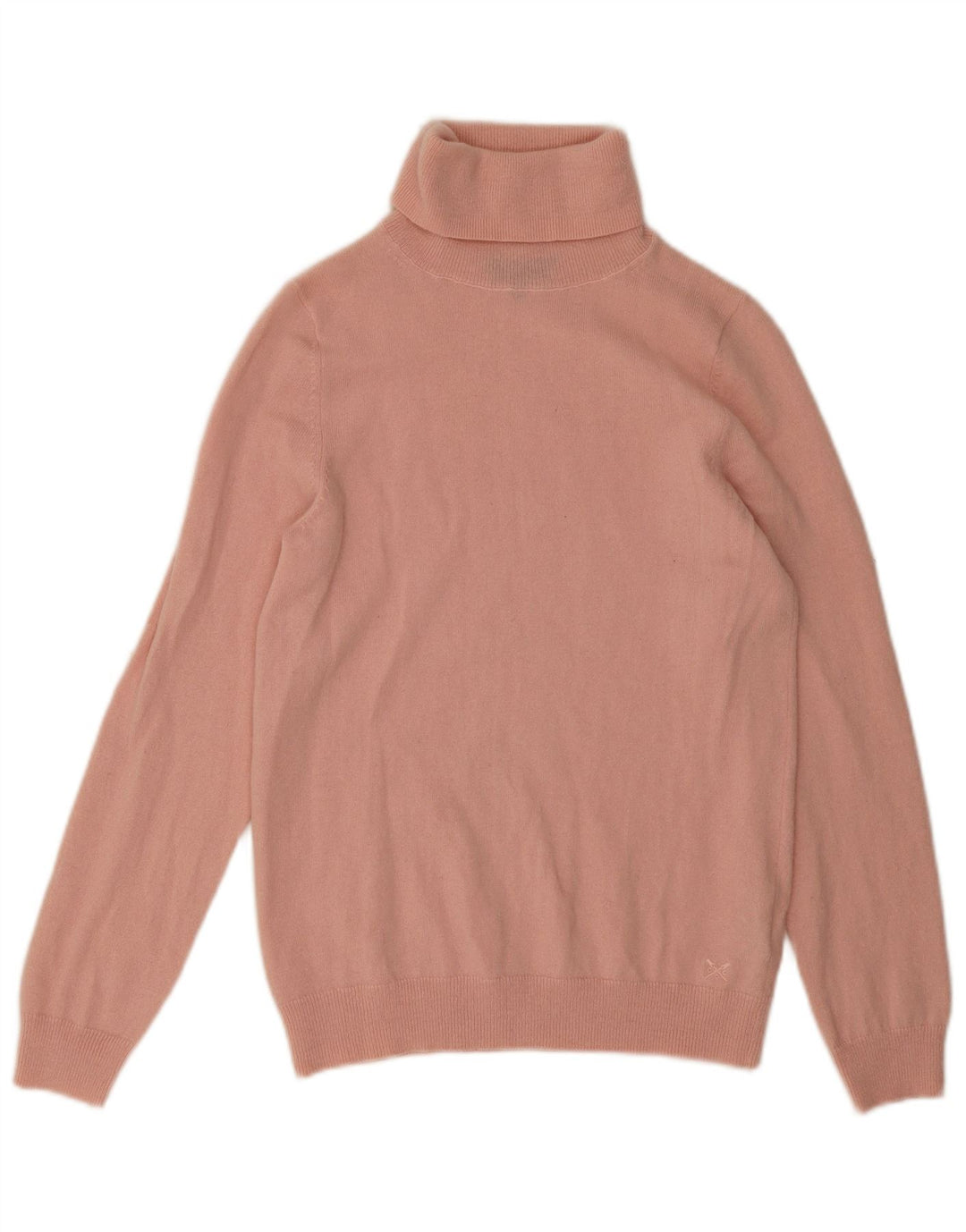 Crew Clothing Rollkragenpullover für Damen, Gr. 12, Mittelrosa