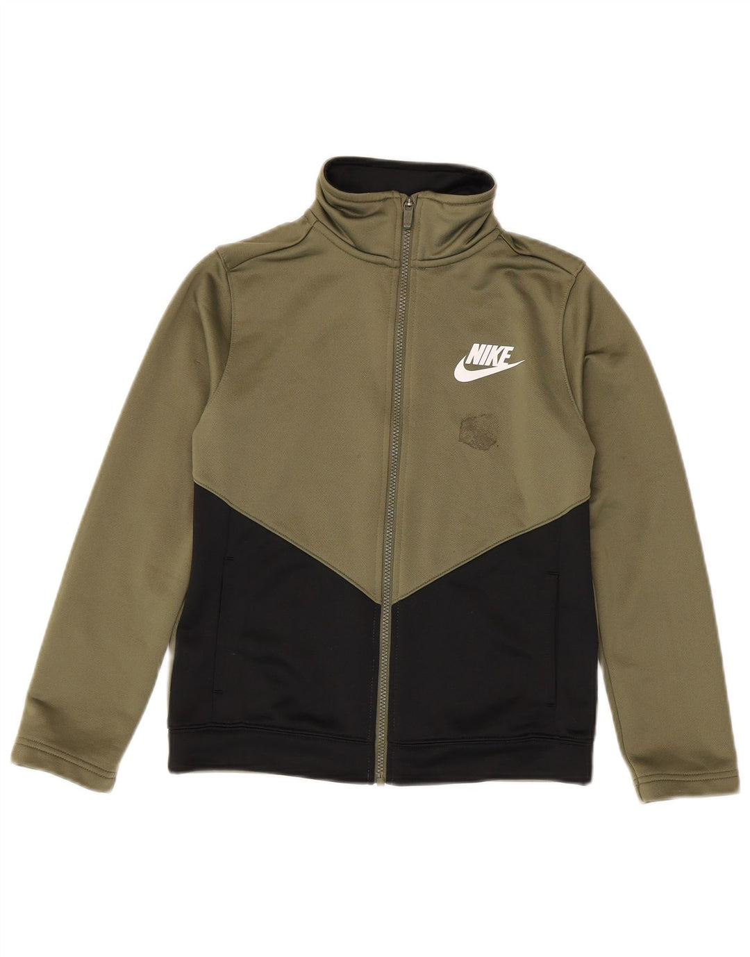 Nike Standard-Trainingsanzug-Oberteil für Jungen, 10–11 Jahre, Mittelkhaki