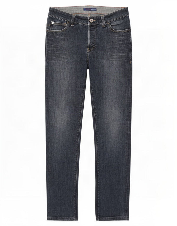 Trussardi Damen Slim Jeans W28 L30 Blau