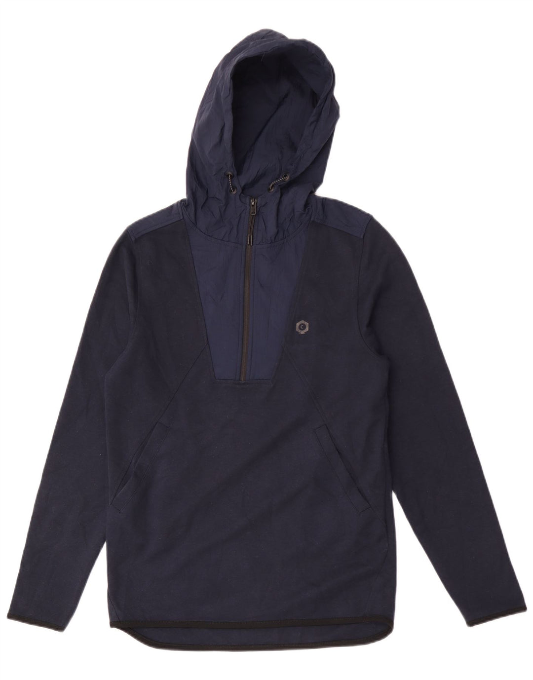 Jack & Jones Herren-Kapuzenpullover mit Reißverschluss, Größe S, Marineblau, Polyester
