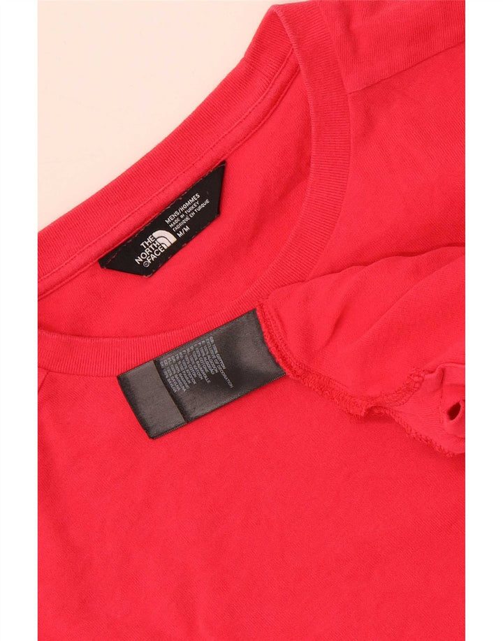 The North Face Herren-T-Shirt aus mittelrosa Baumwolle