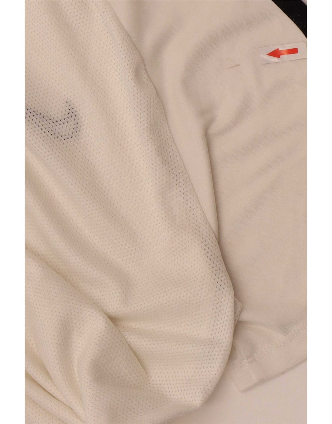 Nike Herren Dri Fit T-Shirt-Oberteil, groß, weißes Farbblock-Polyester