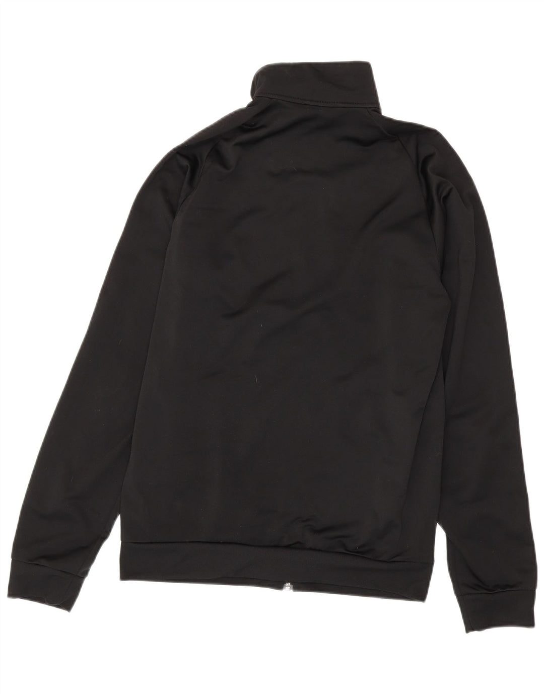 Adidas Herren-Trainingsanzug-Top-Jacke aus mittelschwarzem Polyester