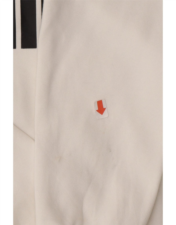 PUMA Mens Graphic Hoodie Jumper Small White Cotton Vintage Puma and Second-Hand Puma from Messina Hembry 