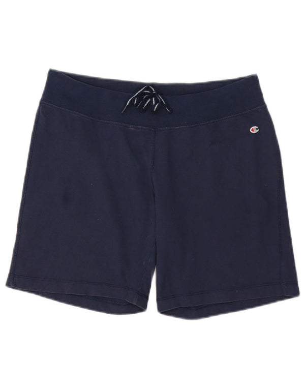 Champion Damen Sportshorts UK 10 Small Marineblau Sport