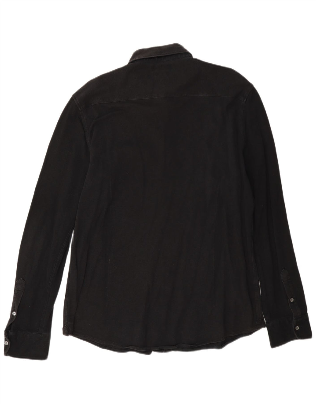 Massimo Dutti Herren Slim Fit Hemd XL Schwarz