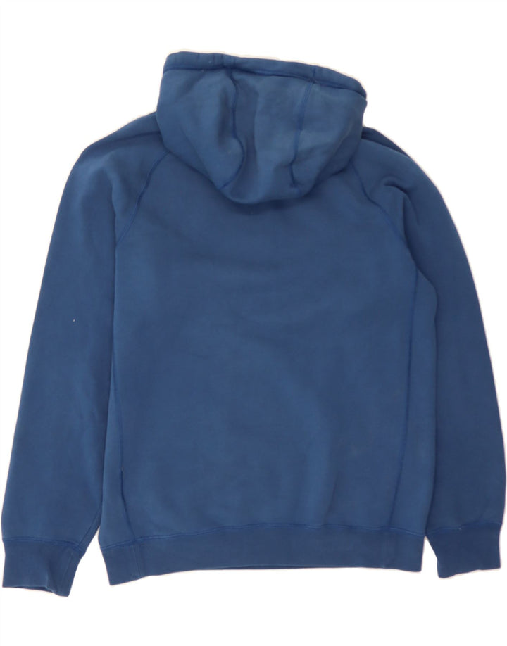 NIKE Mens Graphic Hoodie Jumper Small Blue Cotton Vintage Nike and Second-Hand Nike from Messina Hembry 