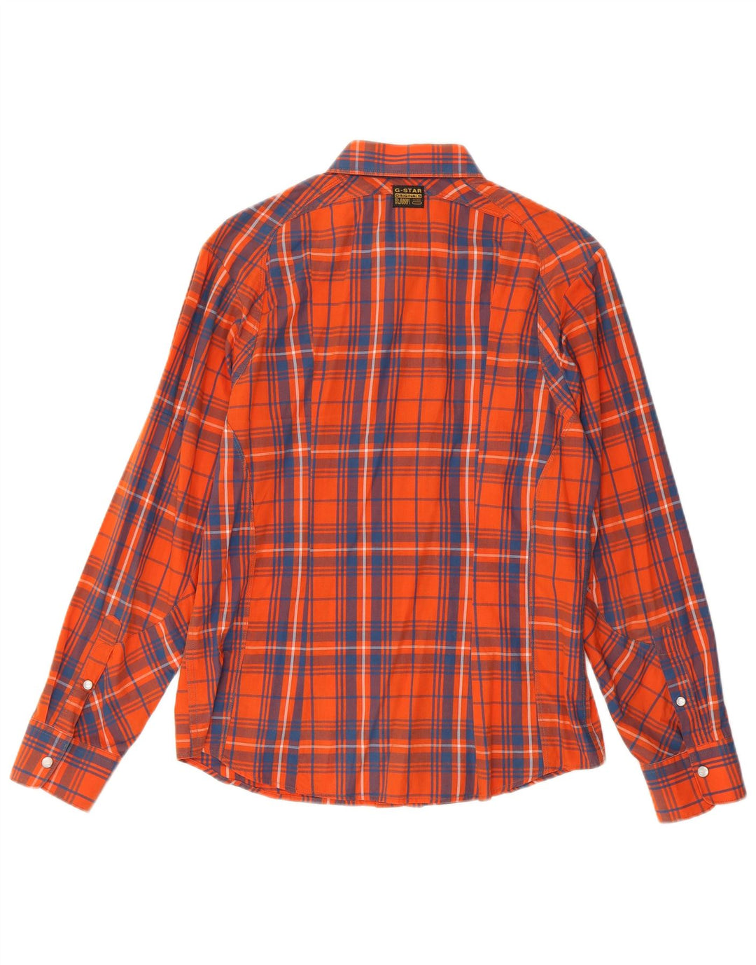 G-Star Herrenhemd Große Orange Baumwolle