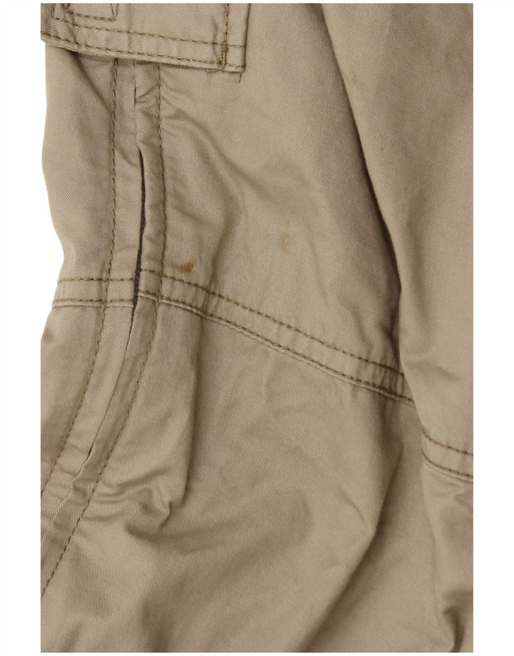 Eddie Bauer Herren gerade Cargohose W33 L32 Beige Baumwolle