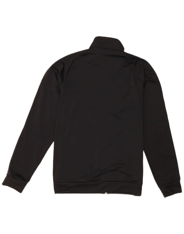 Adidas Herren-Trainingsanzug-Top-Jacke, großes schwarzes Polyester