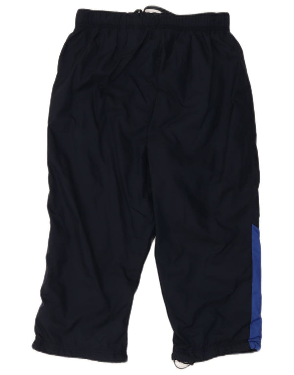 Nike Herren Capri-Trainingshose, groß, marineblaues Colourblock-Nylon